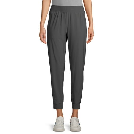 Athletic Works Women's Athleisure Commuter Jogger Pants with Zip