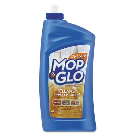 Mop & Glo Multi-Surface Floor Cleaner, 32oz, Shines & Protects Floors