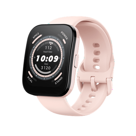 Amazfit Bip 5 Smart Watch with Ultra Large Screen & Bluetooth Calling – Pastel Pink