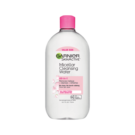 Garnier SkinActive Micellar Cleansing Water All in 1 Makeup Remover, 23.7 fl oz