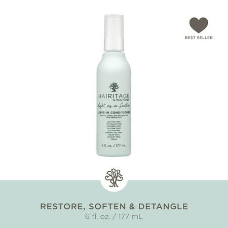 Hairitage Leave In Conditioner Spray Treatment and Detangler, 6 oz