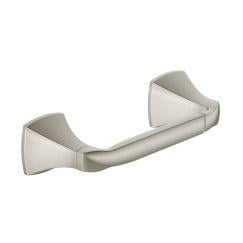 Moen YB5108BN Voss Collection Double Post Pivoting Toilet Paper Holder, Brushed Nickel