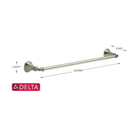 Delta Ashlyn 24" Towel Bar in Stainless