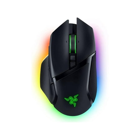 Razer Basilisk V3 Pro Wireless Gaming Mouse, HyperScroll Tilt Wheel, 2.4Ghz, Bluetooth, RGB, Black