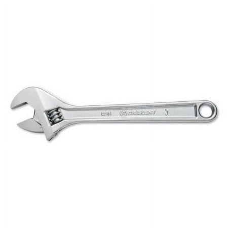Crescent Adjustable Wrench,15 in.,Chrome Finish  AC215BK