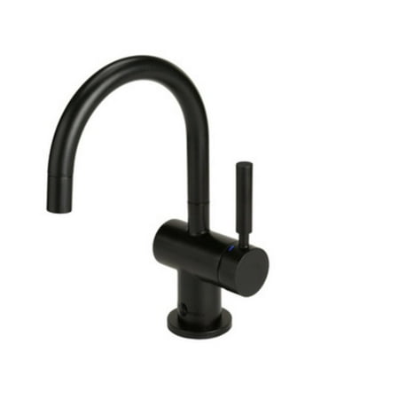 InSinkErator F-HC3300MBLK Indulge Modern Single-Handle Instant Hot & Cold Water Dispenser Faucet in Matte Black
