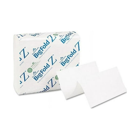 Georgia Pacific Professional Pacific Blue Ultra Z-Fold Folded Paper Towels, 1-Ply, 8 x 11, White, 260/Pack, 10 Packs/Carton