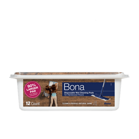 Bona Disposable Wet Cleaning Pads for Hardwood Floors