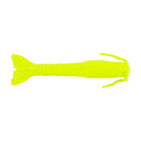 Berkley Gulp! Saltwater Shrimp Soft Bait, Chartreuse