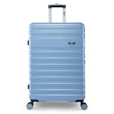 IFLY Hardside Spectre Versus Luggage 28" Checked Luggage, Blue/Navy