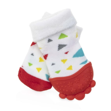 Nuby Triangles Teething Sock