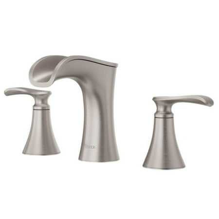Pfister LF-049-JD Jaida 1.2 (GPM) Widespread Bathroom Faucet with Pop-Up Drain Assembly - Spot Defense Brushed Nickel