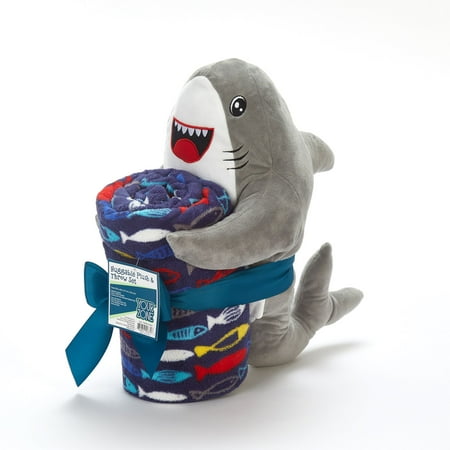 Your Zone Kids Figural Hugger and 50 x 60 Soft Plush Throw 2 Piece Set,  Shark – Walmart Inventory Checker – BrickSeek