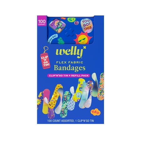 Welly Clip N' Go Tin & Refill Pack