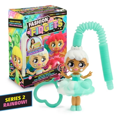 Fashion Fidgets Series 2 Rainbow Collectible Fidget Doll by WowWee