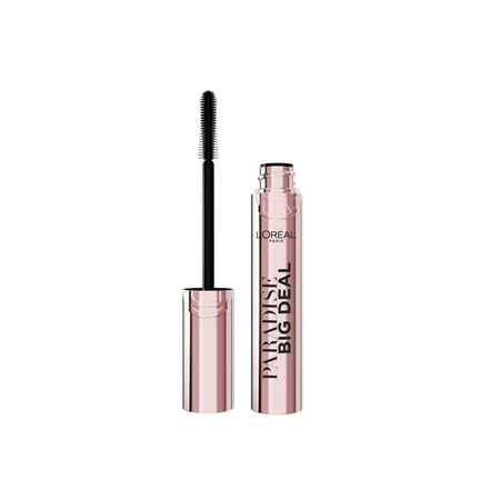 L'Oreal Paris Paradise Big Deal Mascara Washable, Buildable, Black Brown, 0.33 fl oz