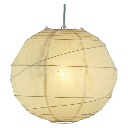 Adesso 4162 Adesso 4162 Orb Single Light 24" Wide Pendant - Natural