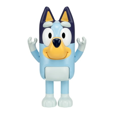 Best Friend Bluey , Articulated 10 Inch Tall Figure of Bluey , Moving Arms and Body, Ages 3+