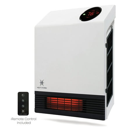 Heat Storm 1000 Watt Wall Mount WiFi Enabled Infrared Heater. Brand New.