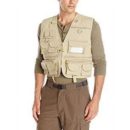 Crystal River C/R Fly Fishing Vest, Tan, Medium – Walmart