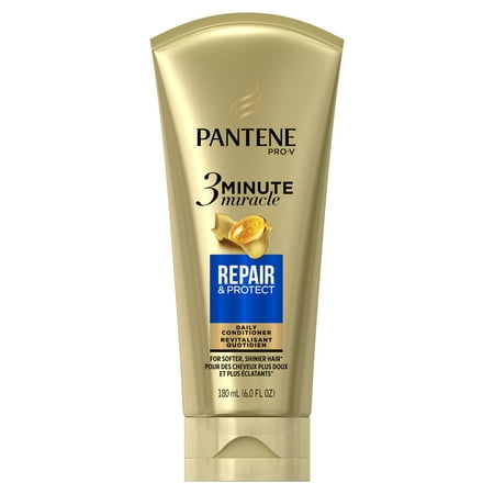 Pantene Repair & Protect 3 Minute Miracle Daily Conditioner, 6.0 fl oz