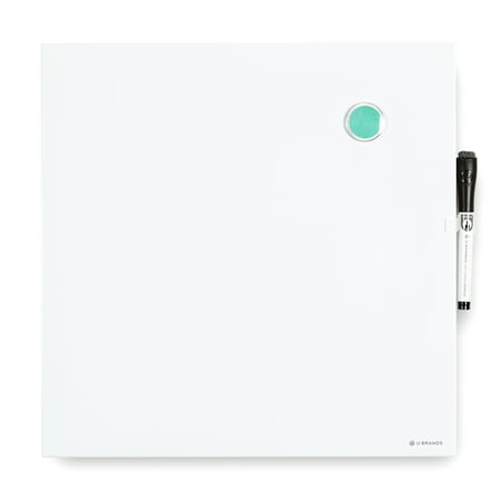 U Brands 14" Square Tile Magnetic Dry Erase Board