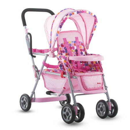 Joovy Caboose Toy Stroller Baby Doll Stroller, Pink
