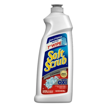 Soft Scrub Multi-Purpose Cleanser with Oxi, 24oz
