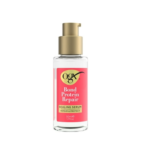 OGX Repair & Protect Bond Protein Repair Sealing Serum, 1.7 fl. oz