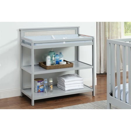Suite Bebe Connelly Changing Table in Gray and Rockport Gray Finish