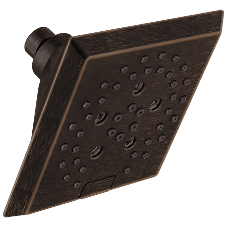 5-Spray H2Okinetic&reg; Angular Modern Raincan Shower Head in Venetian Bronze 52664-RB