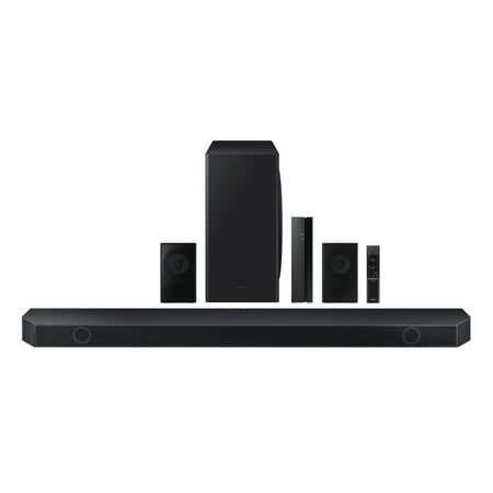 SAMSUNG Q-Series 9.1.2ch Wireless Dolby Atmos Soundbar + Rear Speakers w/ Q-Symphony HW-Q910D/ZA