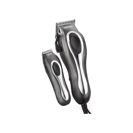 Wahl Deluxe Chrome Pro Corded Clipper for Men, Haircut Trimmer Kit with Storage Case 79650-1301