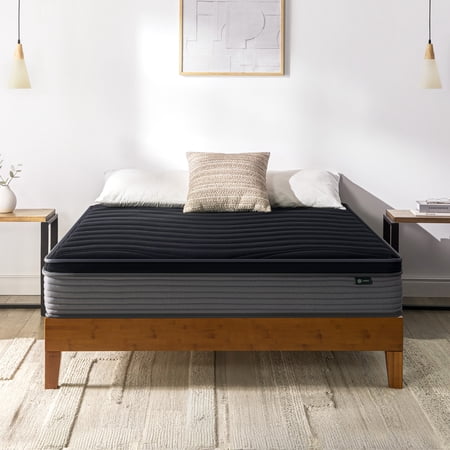 Zinus Tranquility 10" Medium Hybrid Mattress, King