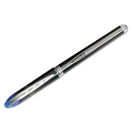 uni-ball VISION ELITE Stick Roller Ball Pen, Super Fine - Black