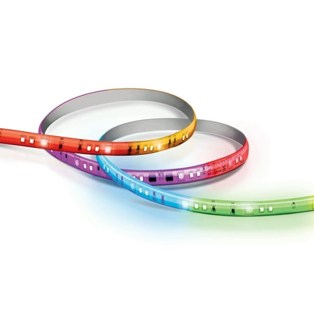 Feit Electric 16ft' 17W LED Indoor/Outdoor Smart Color Chasing Strip Light 1Pk