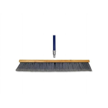Genuine Joe Floow Sweeper 24" Wide Gray 30125