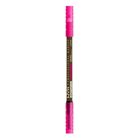 NYX Professional Makeup Powder Louder Brow Pencil - Taupe - 0.13oz