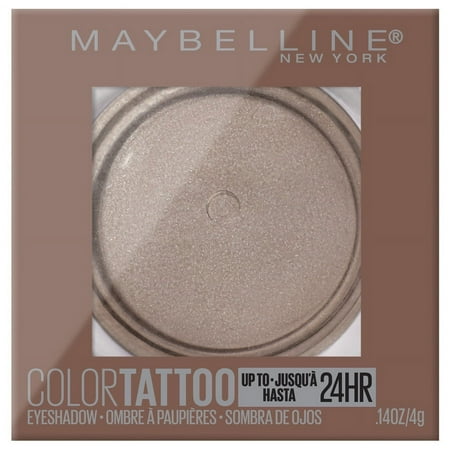 Maybelline Color Tattoo Up To 24HR Longwear Cream Eyeshadow Makeup, High Roller, 0.14 oz