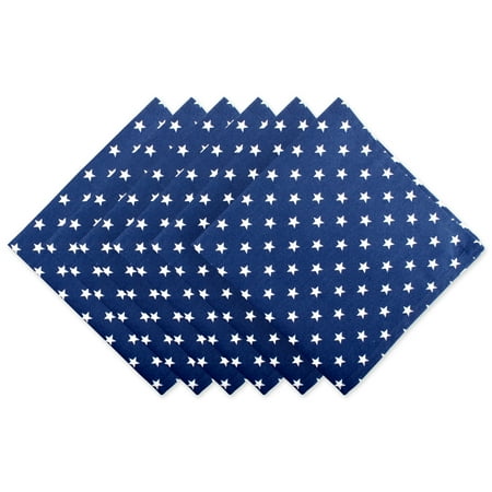 Design Imports Patriot Stars Napkin Set/6