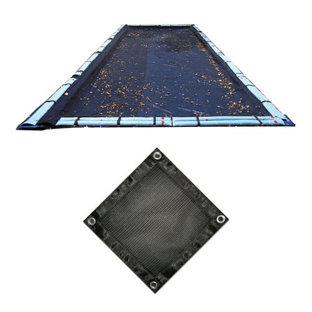 Blue Wave 20' x 40' Rectangular Above Ground Leaf Net Pool Cover