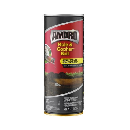 Amdro Mole & Gopher Bait Kills Moles & Gophers, 1lb.