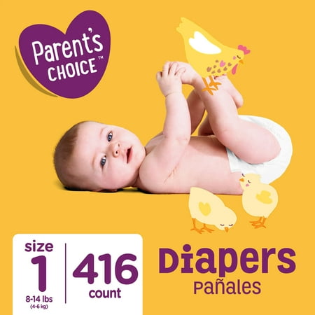 Parents choice hotsell diapers size 8