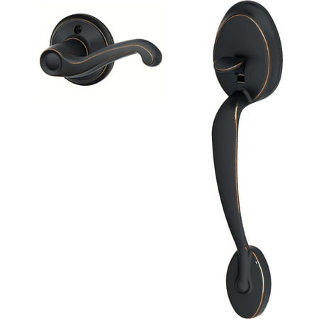 Plymouth Front Entry Handle Flair Right-Handed Interior Lever (Aged Bronze) FE285 PLY 716 FLA RH