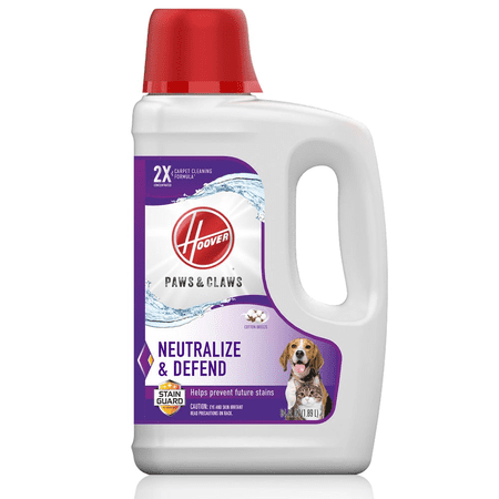 Hoover Residential Vacuum-AH30925 HOOVER 64oz Hoover Paws And Claws Carpet Cleaning Formula with Stainguard - AH30925