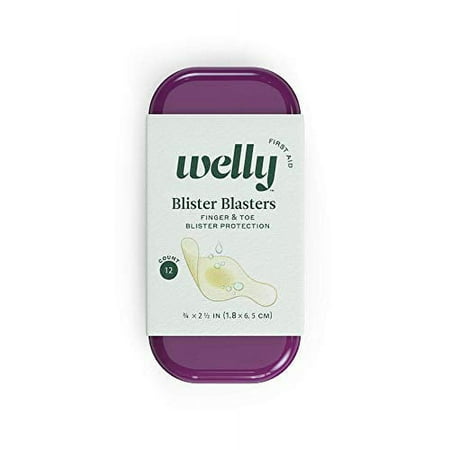 Welly Bandages - Blister Blaster, Hydrocolloid, Adhesive, Finger and Toe  Blister Protection, Clear - 12 ct – BrickSeek