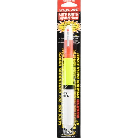 Lindy Pole Floats Weighted 8'' Lighted