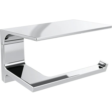 Delta 79956 Pivotal, Tissue Holder with Shelf, Chrome