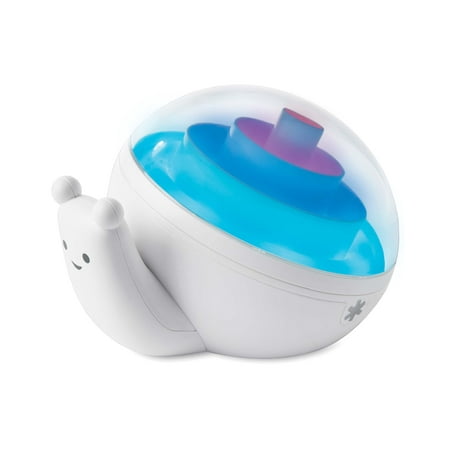 Skip Hop 3-in-1 Smart Snail Baby Sound & Routine Machine, White
