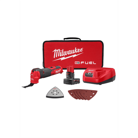 Milwaukee 2526-21XC M12 Fuel Oscillating Multi Tool Kit